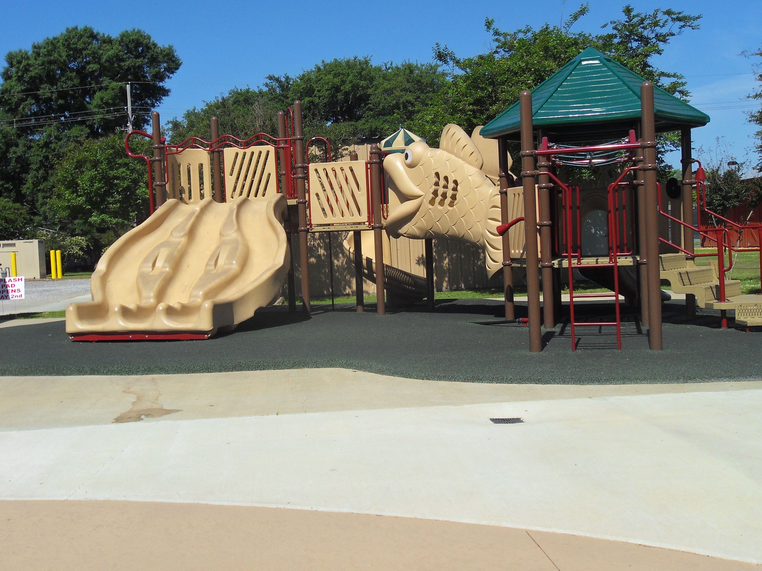 Plaground at the Community Center