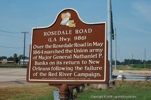 Rosedale Road Historical Marker